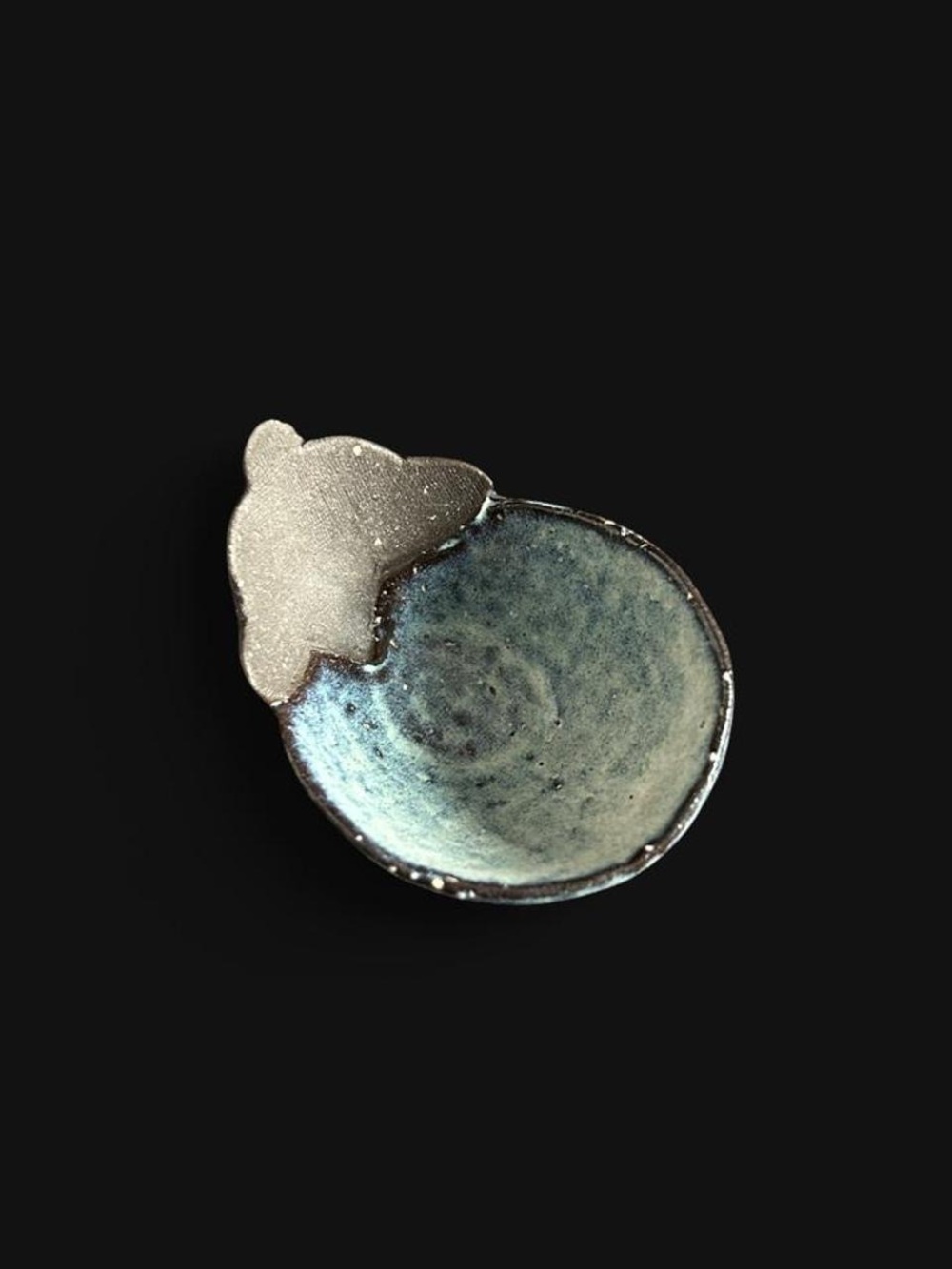 Eggplant Japanese Ceramic Mini Dish